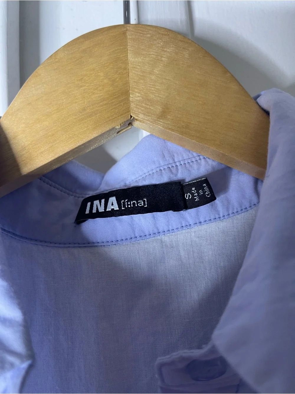 INA Colorblock Asymmetric Sleeveless Midi Shirtdress Small - Picture 4 of 9